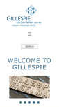 Mobile Screenshot of gillespiecorp.com